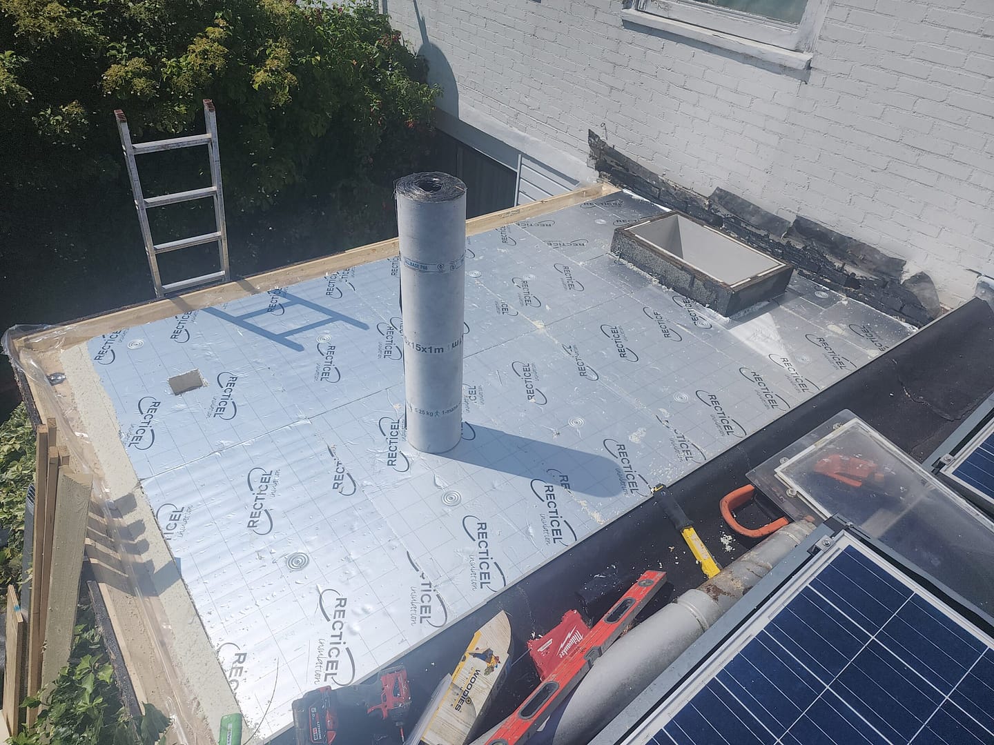 totale vervanging dak+isoleren hogezand aug 1